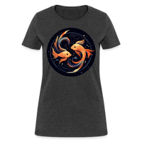 Thumbnail for Women's Mystic Pisces T-Shirt - heather black