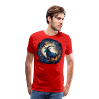 Thumbnail for Men's Mythical Capricorn Premium T-Shirt - red