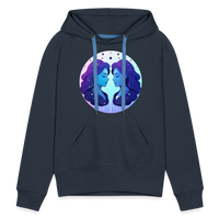 Thumbnail for Women’s Magic Gemini Premium Hoodie - navy