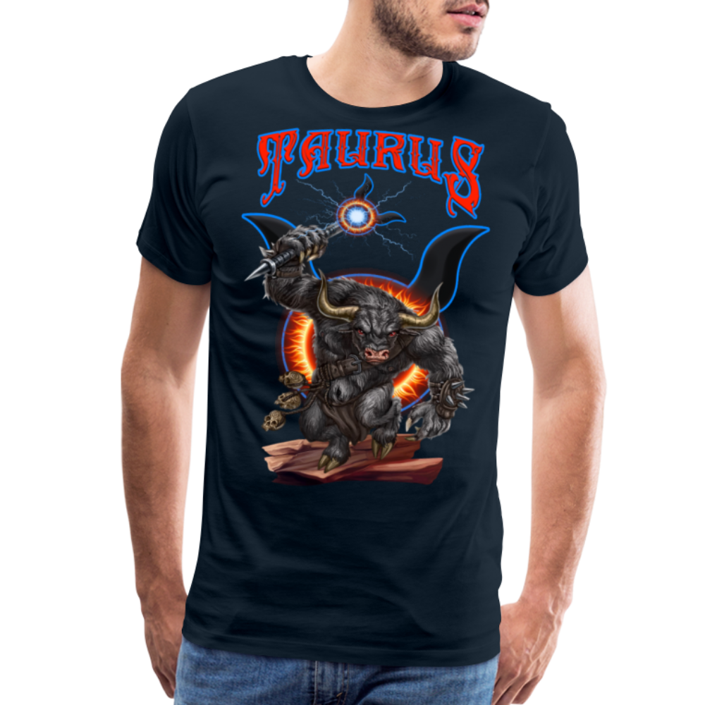 Men's Astral Taurus Premium T-Shirt - deep navy