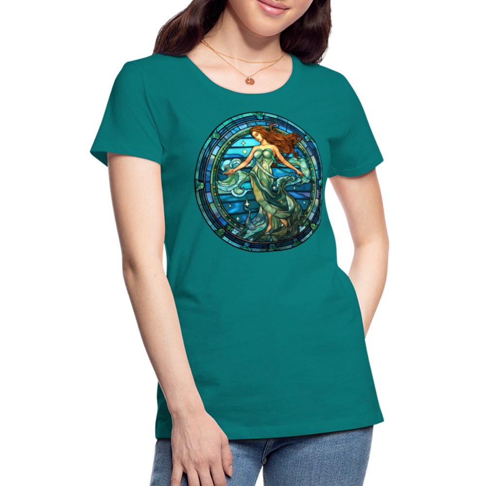 Women’s Mosaic Aquarius Premium T-Shirt - teal