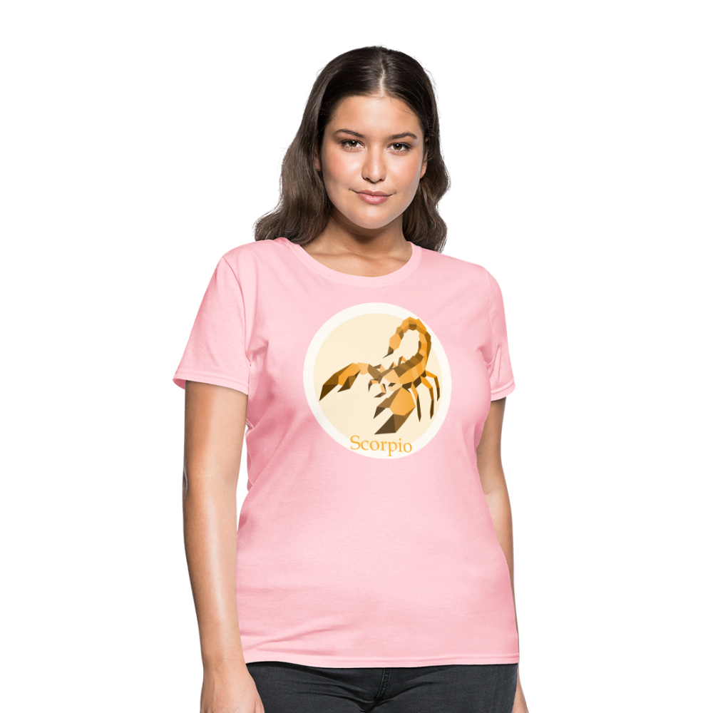 Women's Mosaic Scorpio T-Shirt - pink