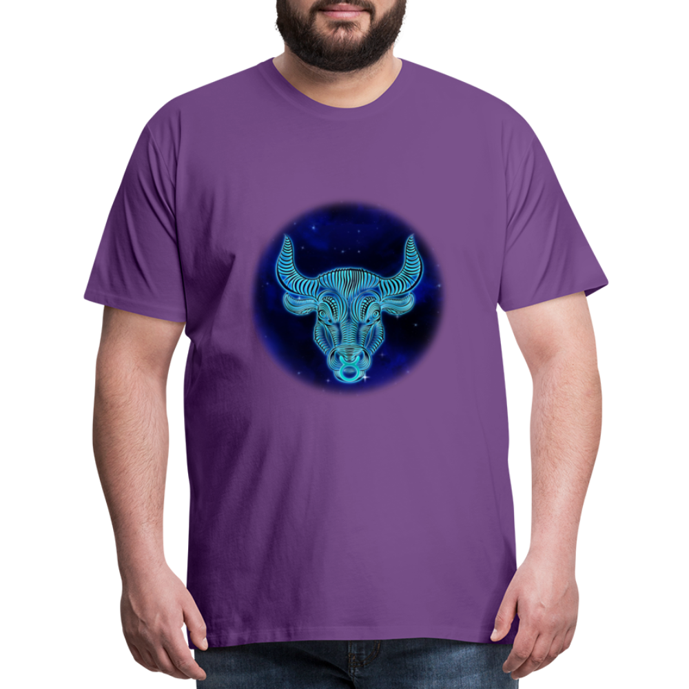 Men's Taurus Premium T-Shirt - purple