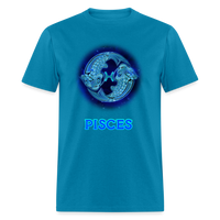 Thumbnail for Men's Stellar Pisces Classic T-Shirt - turquoise