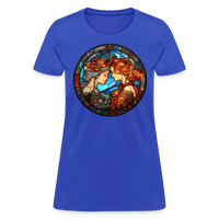 Thumbnail for Women's Mosaic Gemini T-Shirt - royal blue