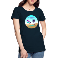 Thumbnail for Women's Dragonfly Oasis V.2 Premium T-Shirt - deep navy