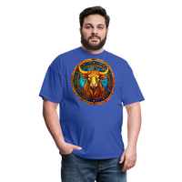 Thumbnail for Men's Mosaic Taurus Classic T-Shirt - royal blue