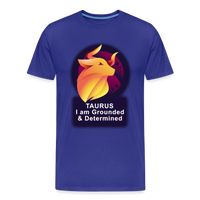 Thumbnail for Men's Glow Taurus Premium T-Shirt - royal blue