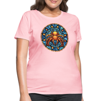 Thumbnail for Women's Mosaic Cancer T-Shirt - pink