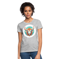 Thumbnail for Women's Symbol Taurus T-Shirt - heather gray