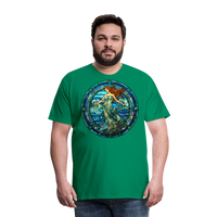 Thumbnail for Men's Mosaic Aquarius Premium T-Shirt - kelly green