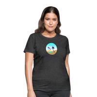 Thumbnail for Women's Dragonfly Oasis V.1 Capricorn T-Shirt - heather black