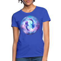 Thumbnail for Women's Classic Pisces T-Shirt - royal blue