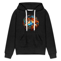 Thumbnail for Women’s Mosaic Gemini Premium Hoodie - charcoal grey