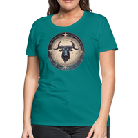 Thumbnail for Women’s Mythical Taurus Premium T-Shirt - teal