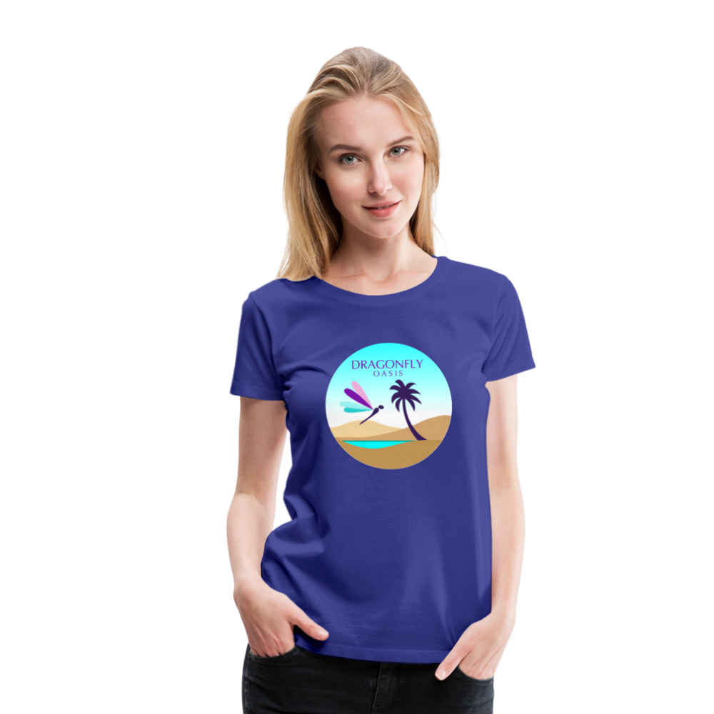 Women's Dragonfly Oasis V.2 Premium T-Shirt - royal blue