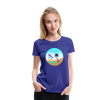 Thumbnail for Women's Dragonfly Oasis V.2 Premium T-Shirt - royal blue