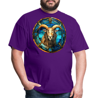 Thumbnail for Men's Mosaic Capricorn Classic T-Shirt - purple