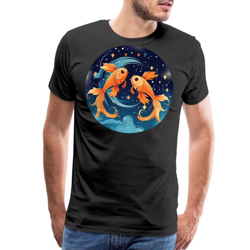 Men's Magic Pisces Premium T-Shirt - black