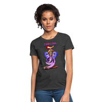 Thumbnail for Astral Capricorn Women's T-Shirt - heather black