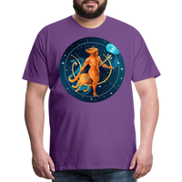 Thumbnail for Men's Mythical Sagittarius Premium T-Shirt - purple