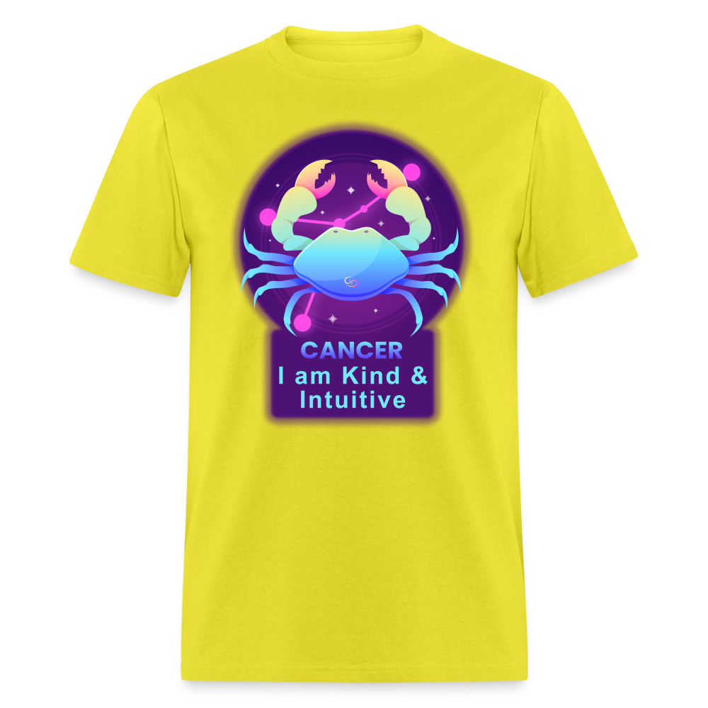 Men's Neon Cancer Classic T-Shirt - yellow