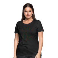 Thumbnail for Women's Power Words Capricorn Premium T-Shirt - black