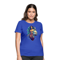 Thumbnail for Women's Mythical Aquarius T-Shirt - royal blue