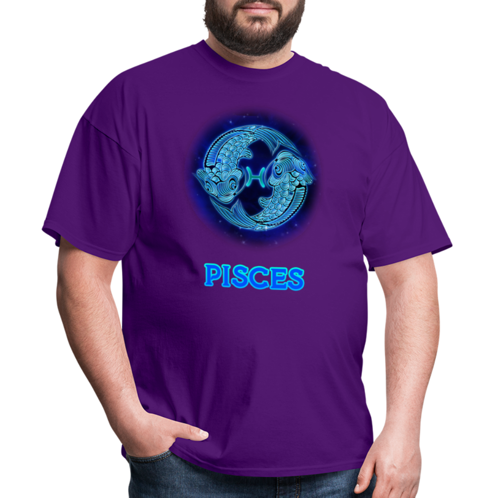 Men's Stellar Pisces Classic T-Shirt - purple