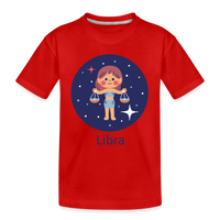 Thumbnail for Kid’s Bluey Libra Premium Organic T-Shirt - red