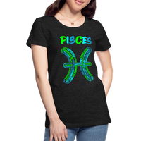 Thumbnail for Women's Power Words Pisces Premium T-Shirt - charcoal grey