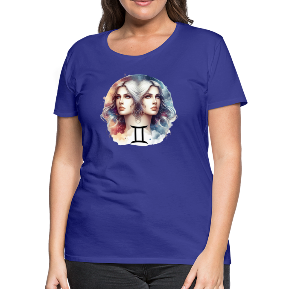 Women’s Mythical Gemini Premium T-Shirt - royal blue