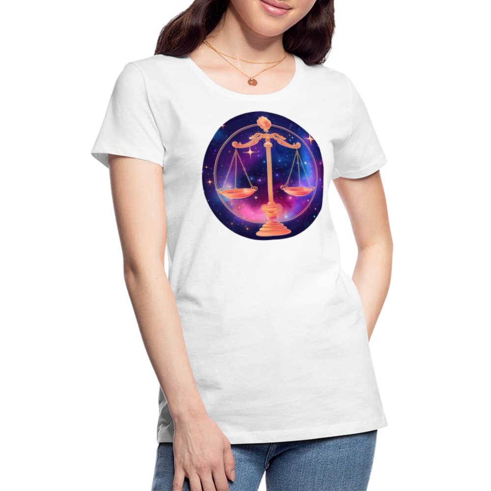 Women’s Magic Libra Premium T-Shirt - white