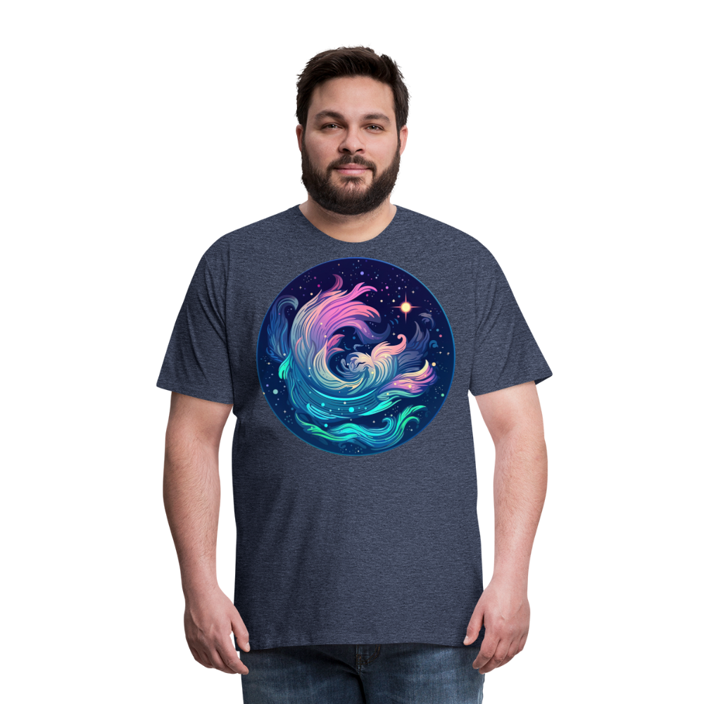 Men's Magic Aquarius Premium T-Shirt - heather blue