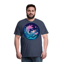 Thumbnail for Men's Magic Aquarius Premium T-Shirt - heather blue