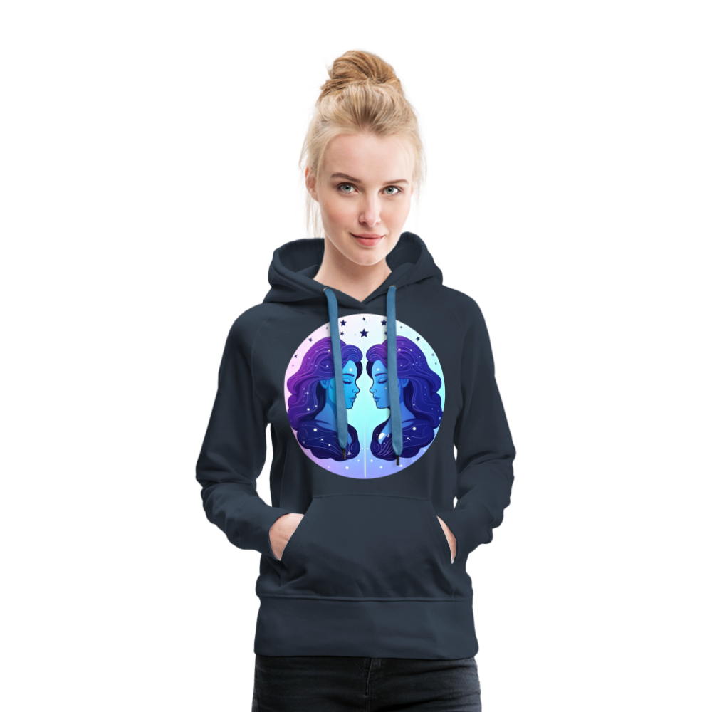 Women’s Magic Gemini Premium Hoodie - navy