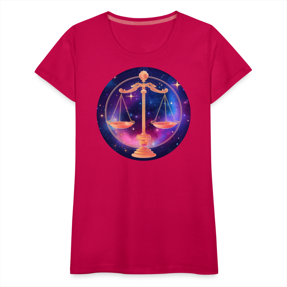 Women’s Magic Libra Premium T-Shirt - dark pink