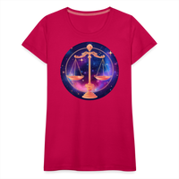 Thumbnail for Women’s Magic Libra Premium T-Shirt - dark pink