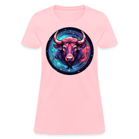 Thumbnail for Women's Mystic Taurus T-Shirt - pink