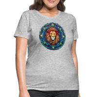 Thumbnail for Women's Mosaic Leo T-Shirt - heather gray