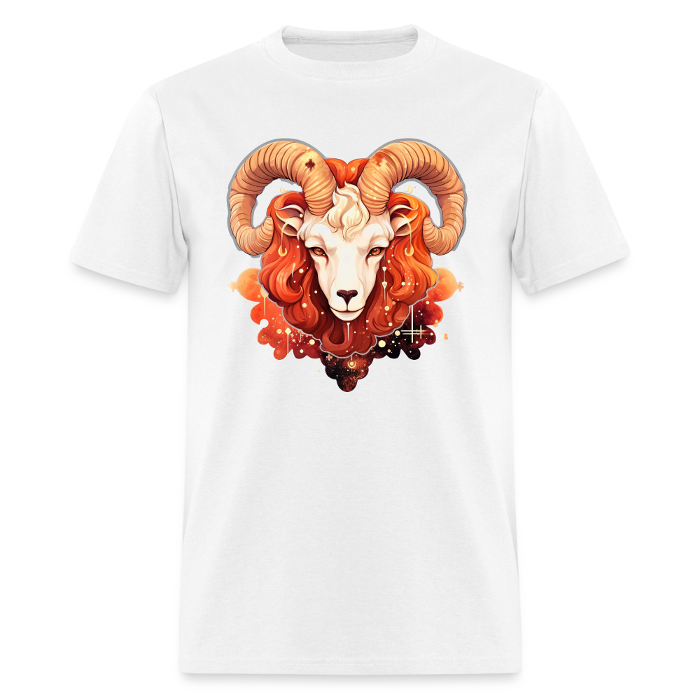 Men's Symbol Aries Classic T-Shirt - white