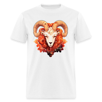 Thumbnail for Men's Symbol Aries Classic T-Shirt - white