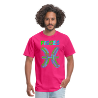 Thumbnail for Men's Power Words Pisces Classic T-Shirt - fuchsia