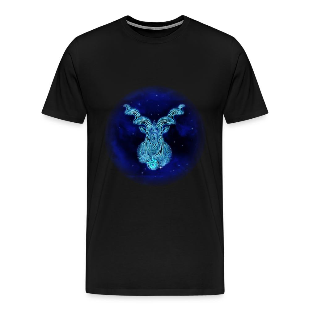 Men's Stellar Capricorn Premium T-Shirt - black