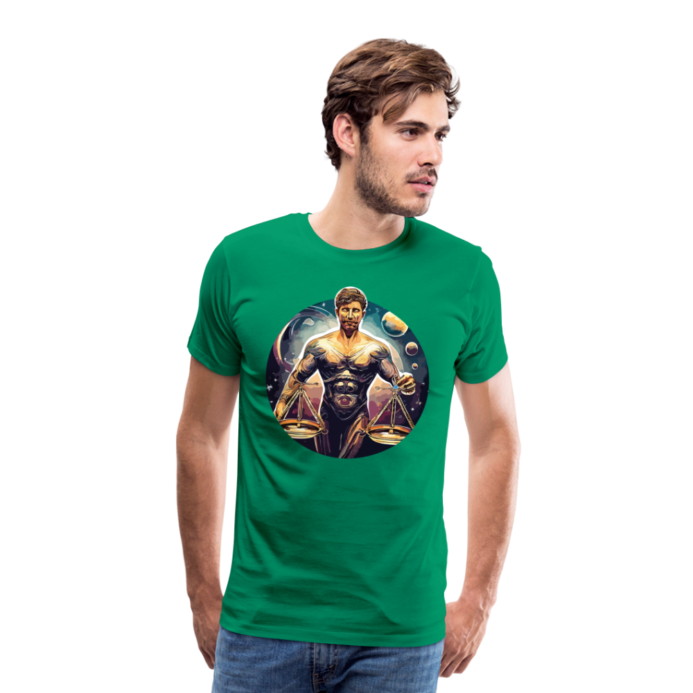 Men's Mythical Libra Premium T-Shirt - kelly green