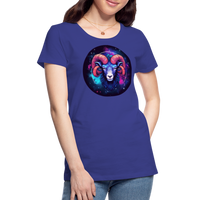 Thumbnail for Women’s Magic Aries Premium T-Shirt - royal blue