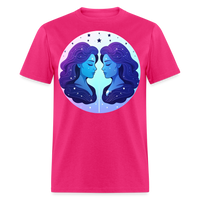 Thumbnail for Men's Magic Gemini Classic T-Shirt - fuchsia