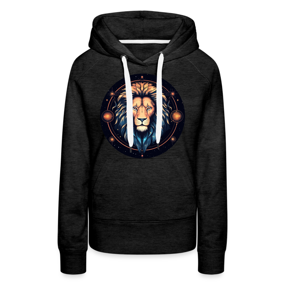 Women’s Magic Leo Premium Hoodie - charcoal grey