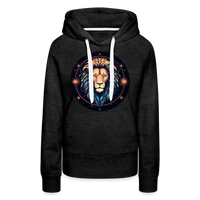 Thumbnail for Women’s Magic Leo Premium Hoodie - charcoal grey