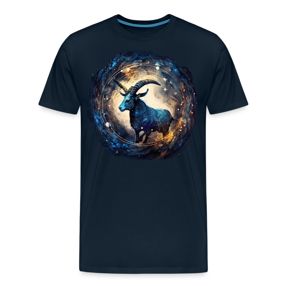 Men's Mythical Capricorn Premium T-Shirt - deep navy